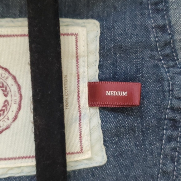 SO Blue Demin Button Up Shirt - Picture 10 of 10